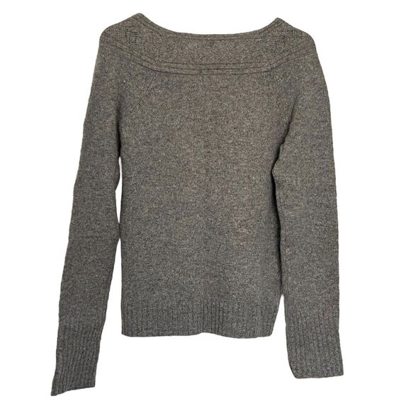 LOFT Wool and Rabbit Hair Knit Pullover Sweater M - Picture 4 of 7